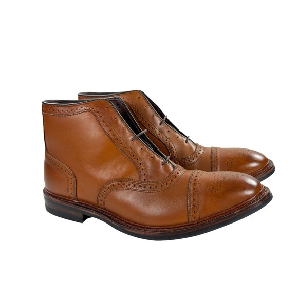 Allen Edmonds Hamilton Oxford Dress Boots Size 12.5 E Weatherproof Walnut NEW main image 9